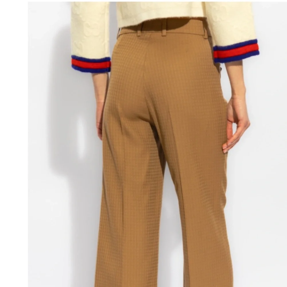 😍😍😍😍😍RARE VINTAGE GUCCI SILK BLEND TROUSERS
